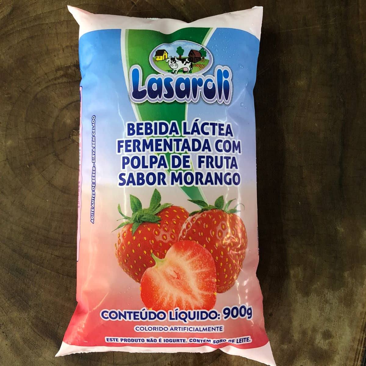 Bebida Lactea Morango Lasaroli