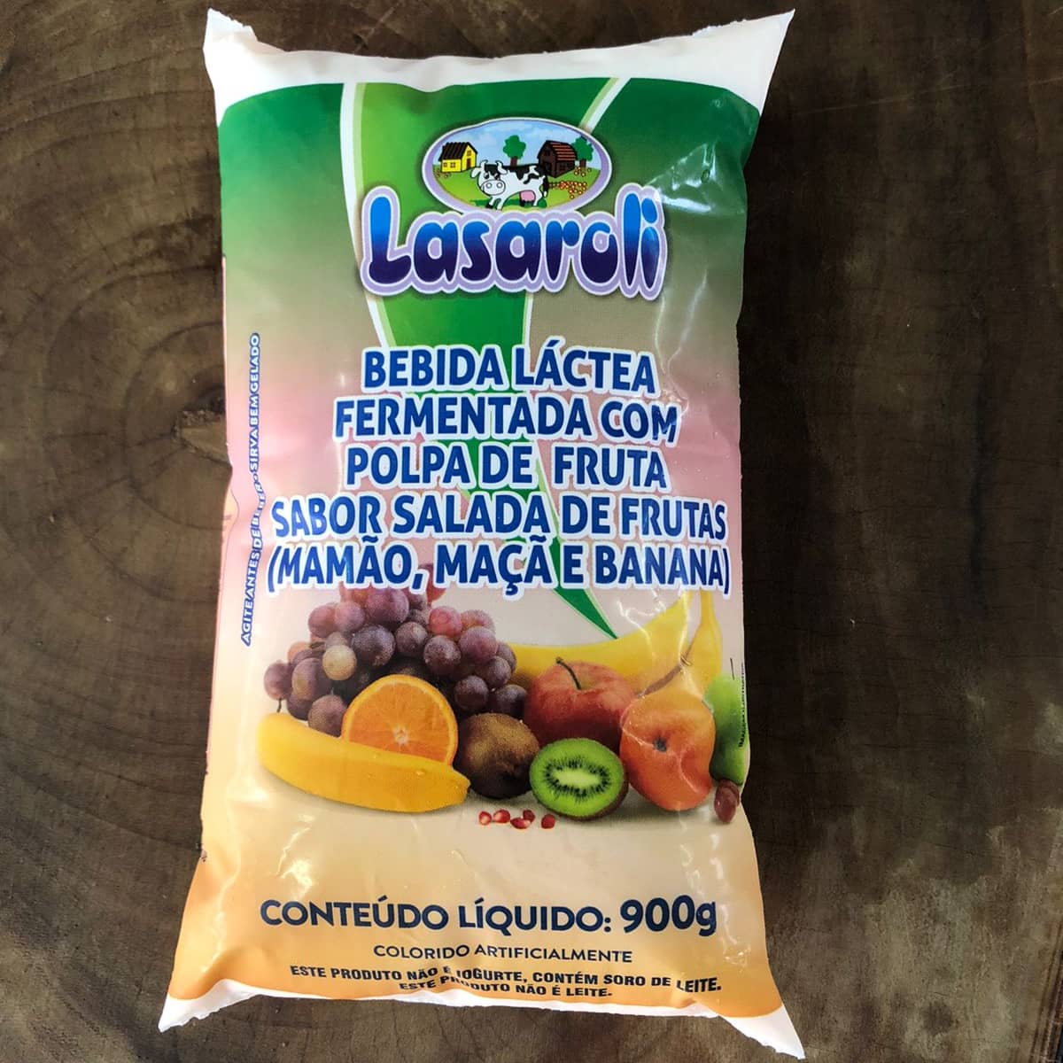 Bebida Lactea Salada de Fruta Lasaroli